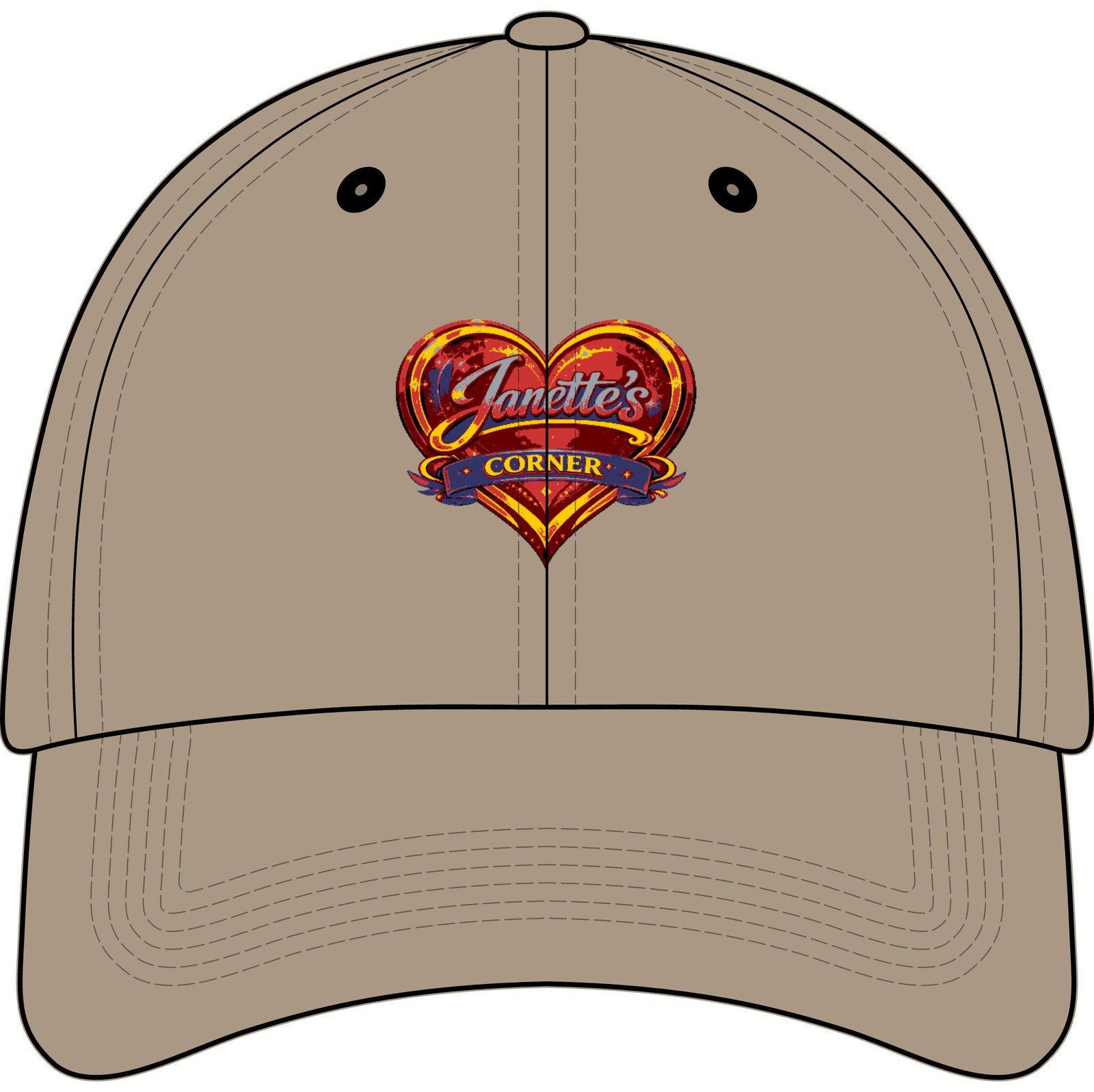 Janette's Corner Youth Baseball Cap (Embroidery) - Image 13
