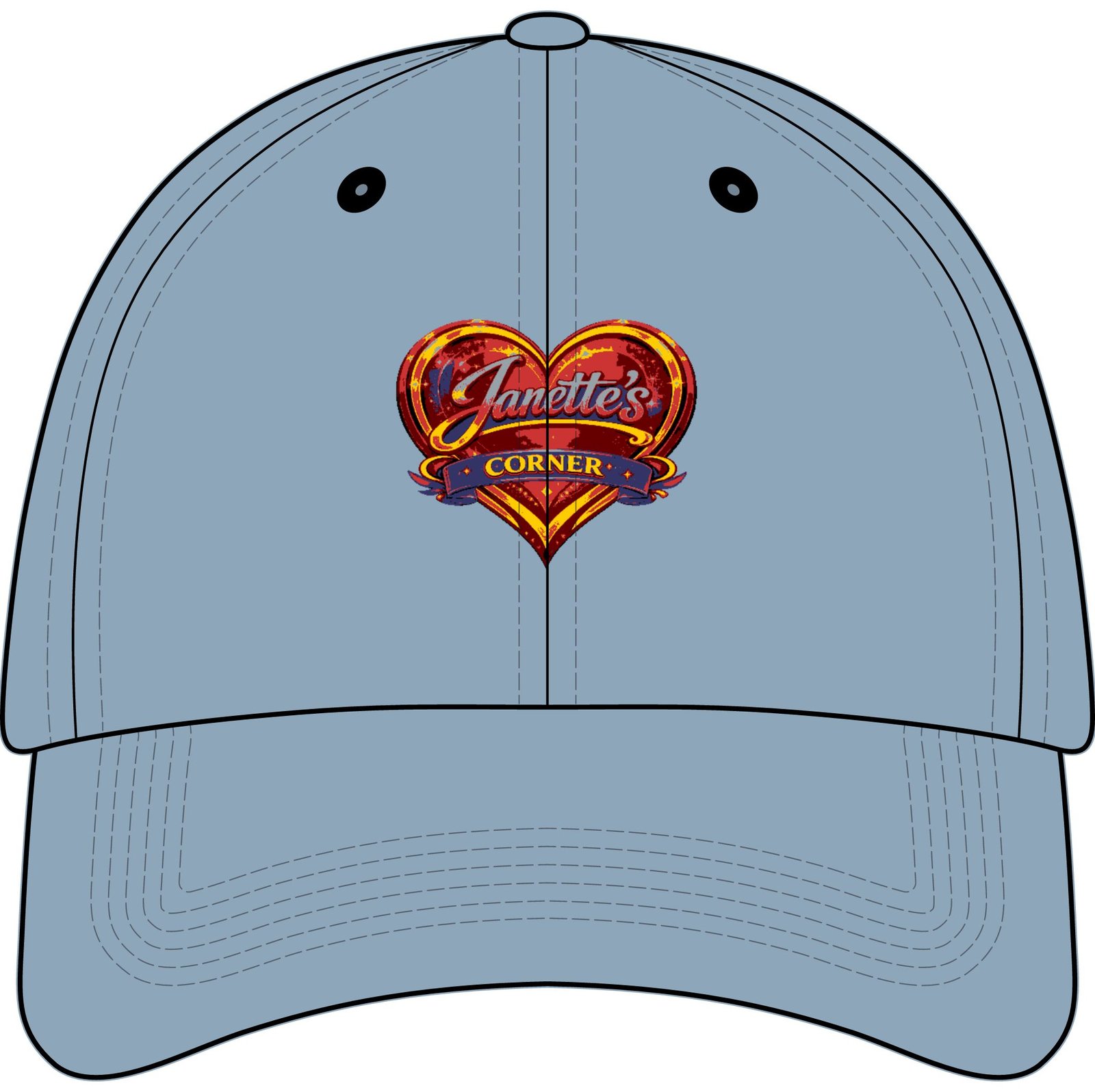 Janette's Corner Youth Baseball Cap (Embroidery) - Image 17