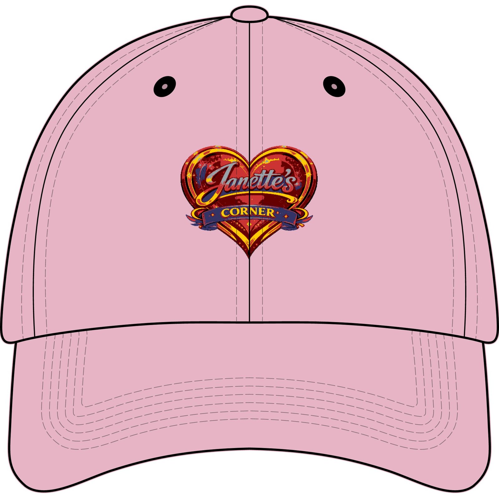 Janette's Corner Youth Baseball Cap (Embroidery) - Image 29