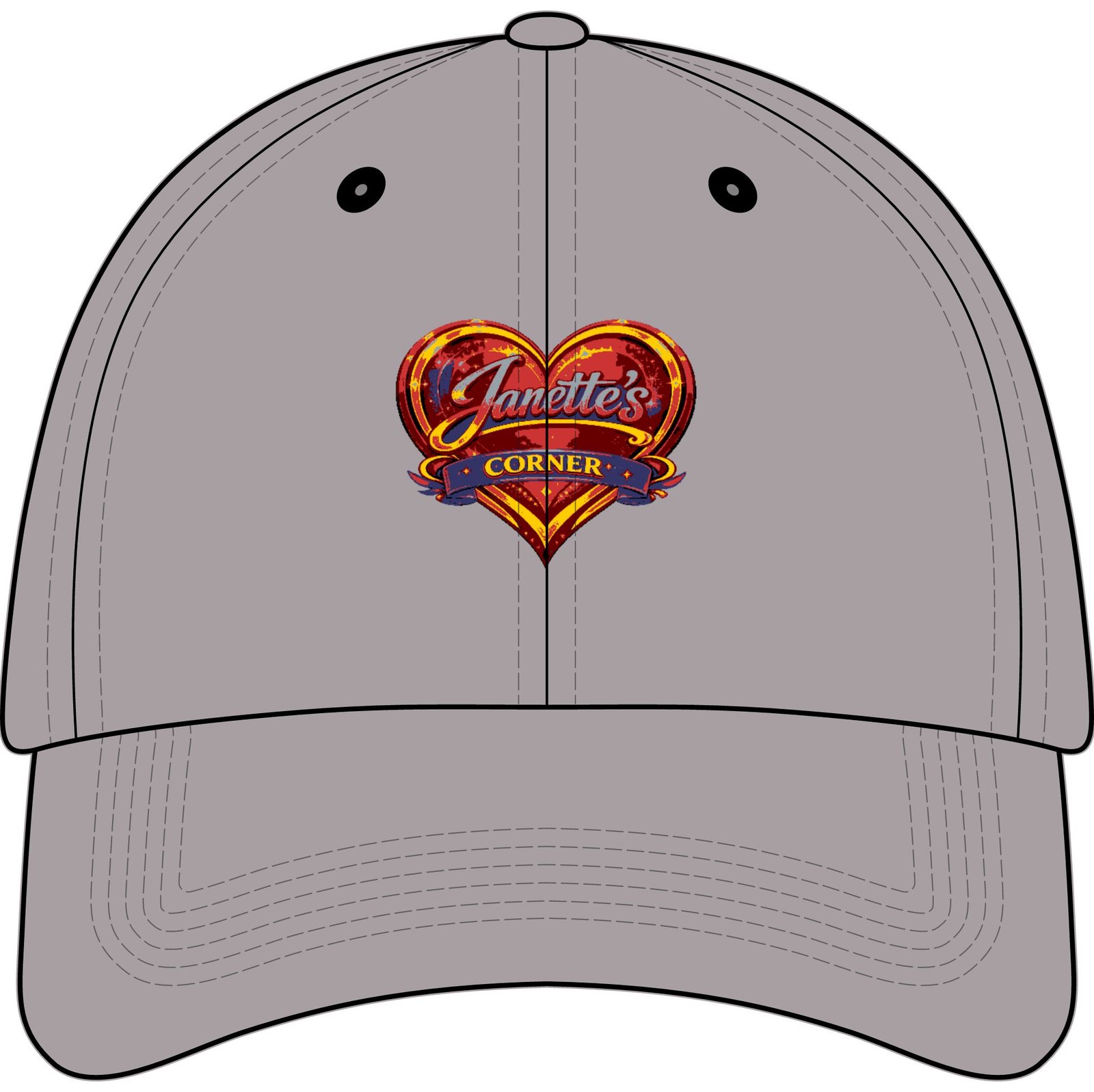 Janette's Corner Youth Baseball Cap (Embroidery) - Image 33